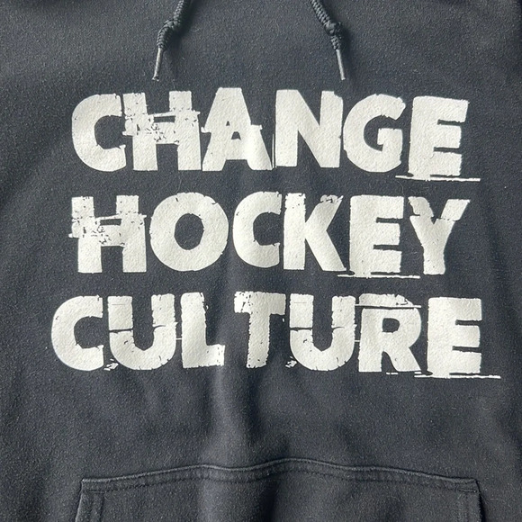 Atc Sweatshirt Black Change Hockey Culture Hoodie Sweatshirt Size Medium - Picture 3 of 8